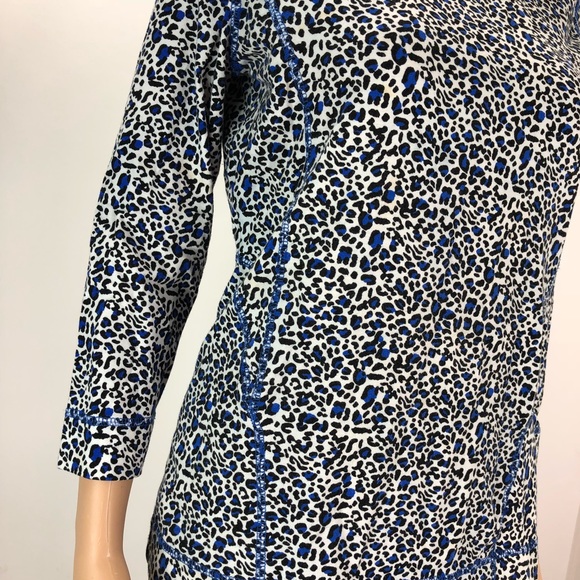 JNY Jones New York medium blue blouse (#26) - Picture 3 of 8